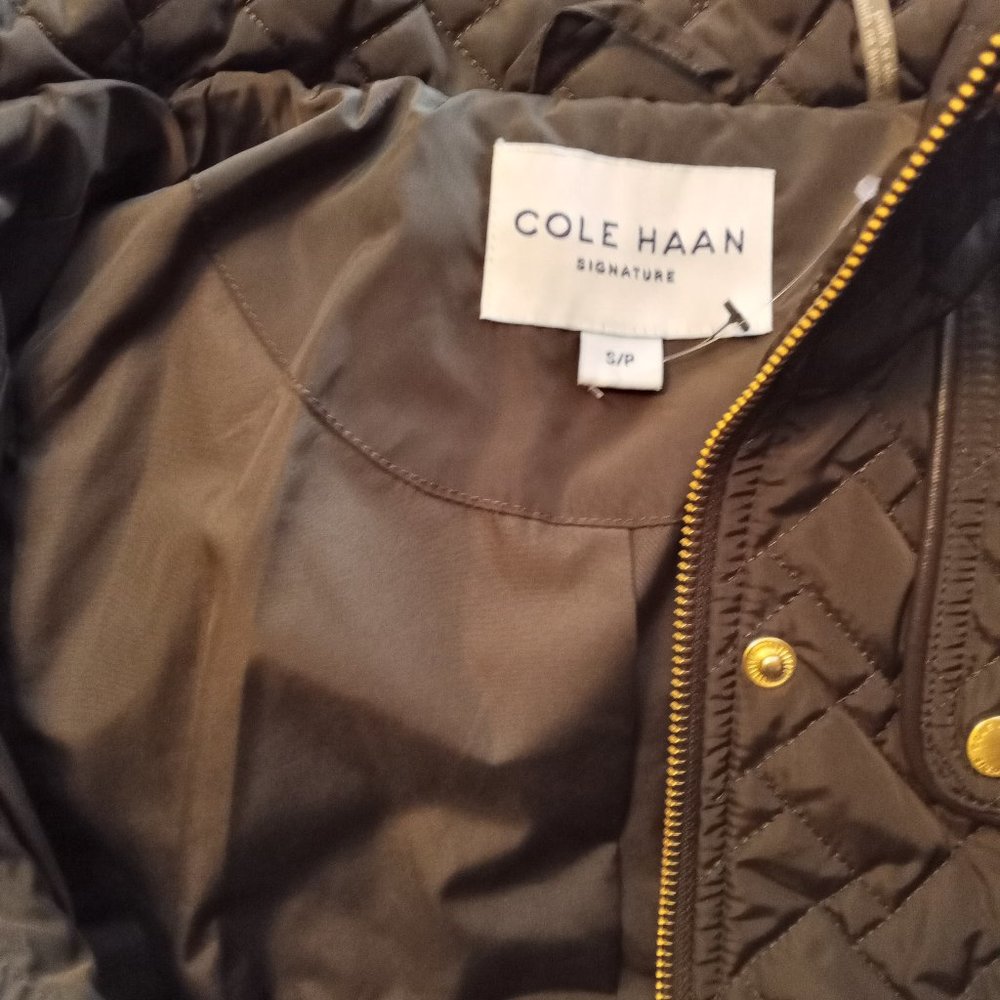 COLE HAAN SIGNATURE QUITED WOMEN'S COAT